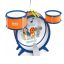 6900190487664, 70 , JUGUETE BATERIA MUSICAL DRUM KIT,